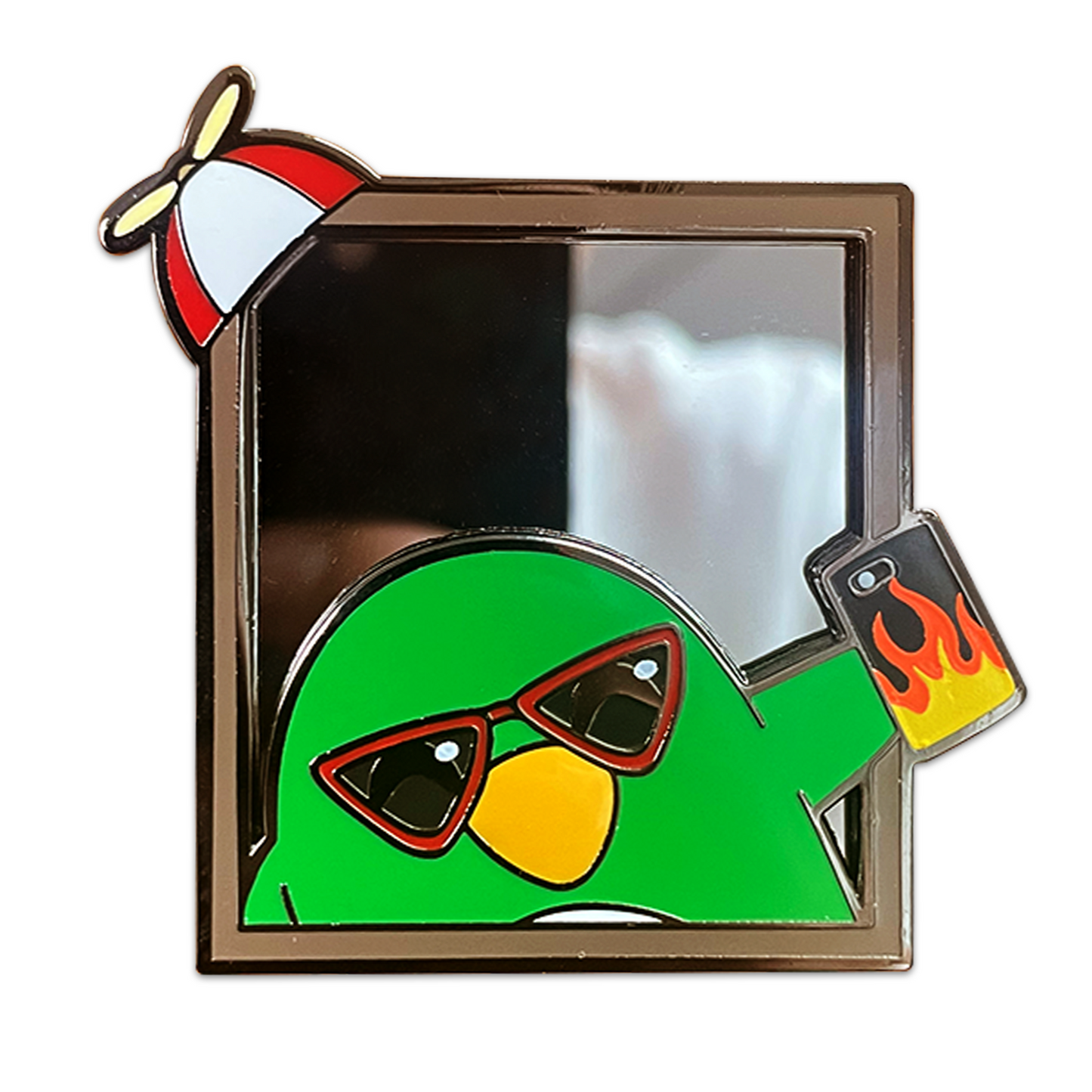 Isaacwhy Selfie-Pin