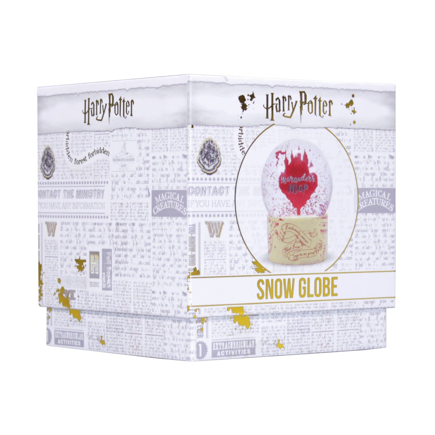 Harry Potter Snow Globe - Marauder's Map 65mm