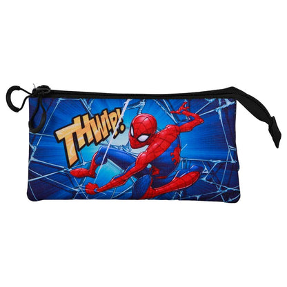 Marvel Spider-Man "Skills" Triple Pencil Case