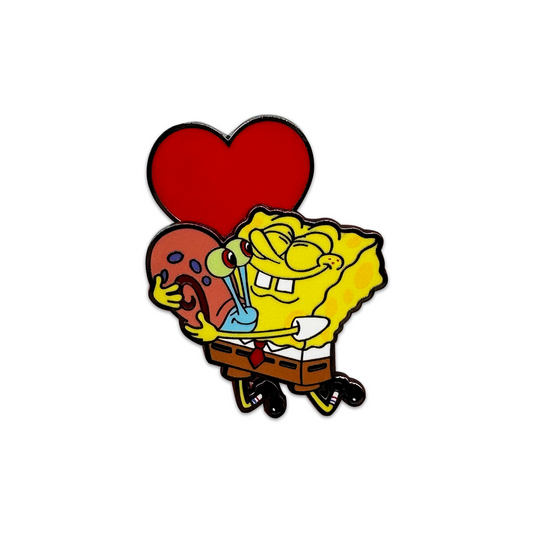 Spongebob Herz-Wackel-Anstecker