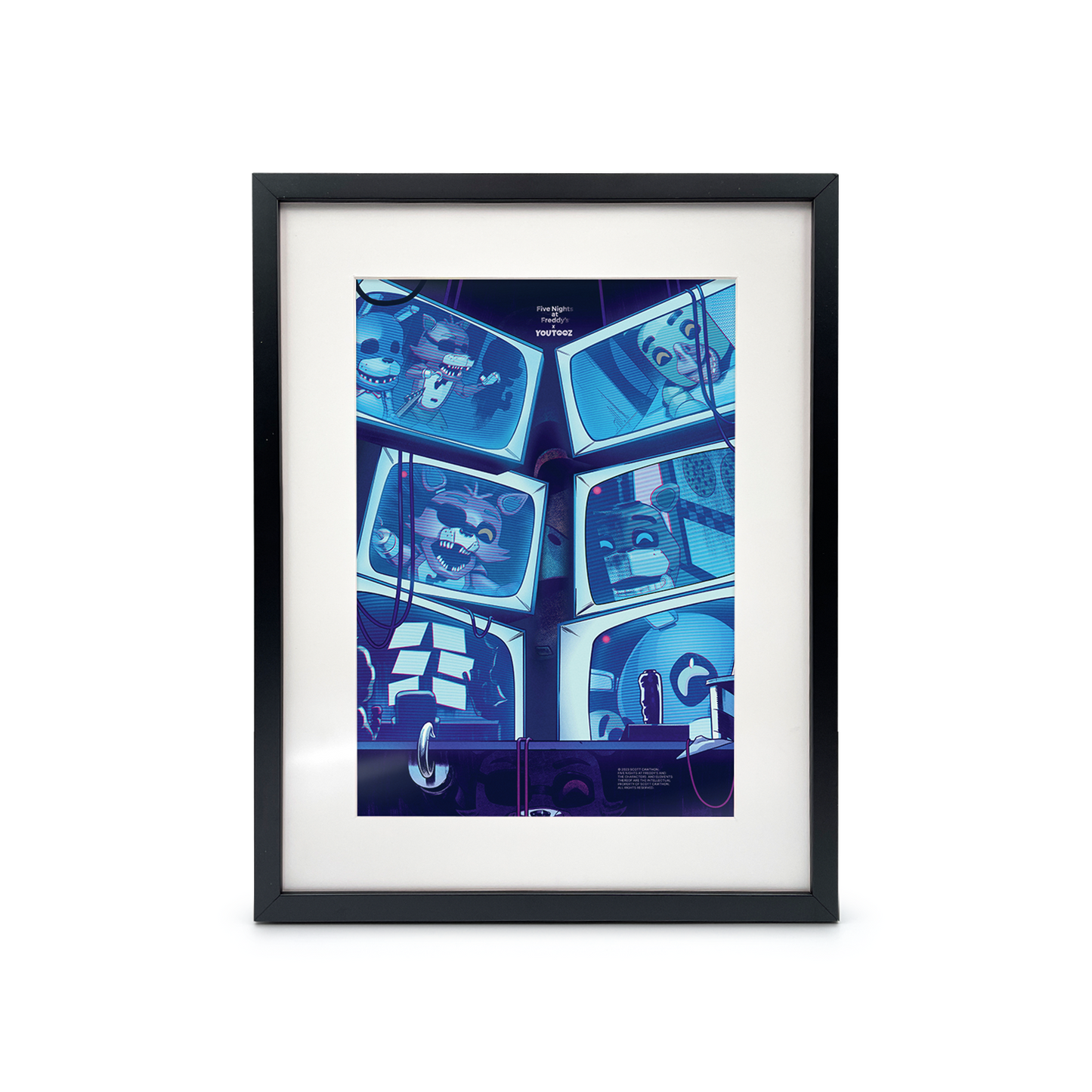 Five Nights At Freddy's Game 1 Print
