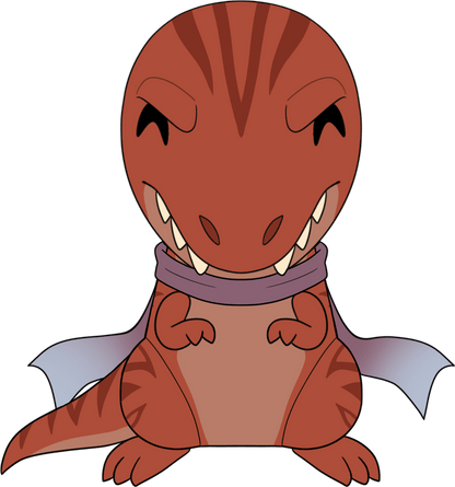 Dino Caleb Plush (9in)
