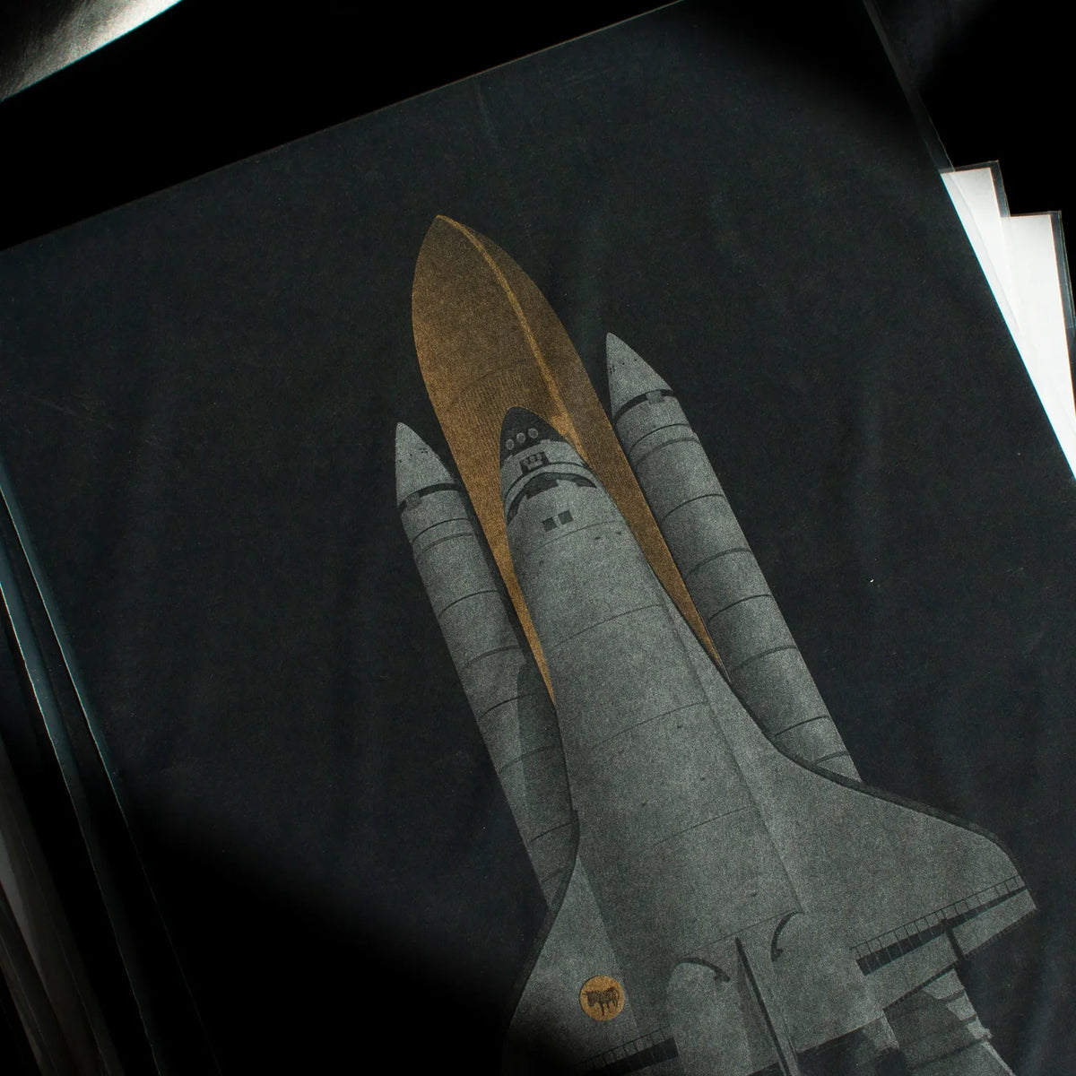 Mise en situation : Artprint Navette Spatiale – Donkey Products