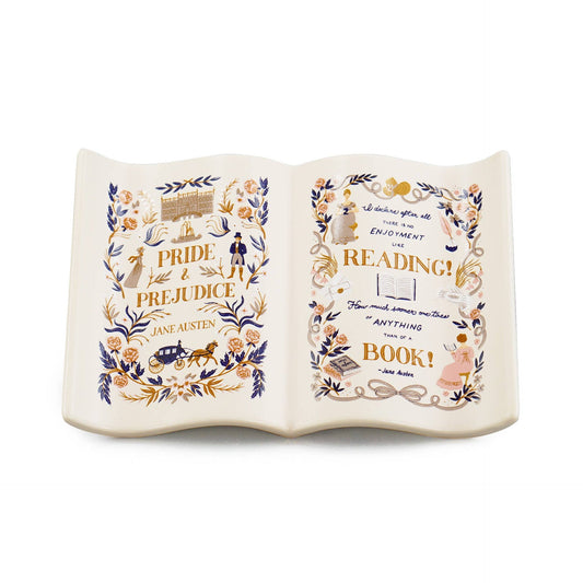 Jane Austen Trinket Dish Book - Pride and Prejudice