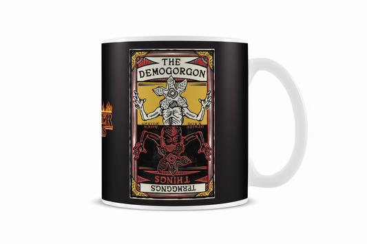 Stranger Things 4 Tasse – Demogorgon-Karte