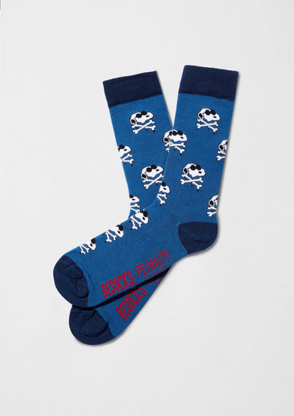 BeSnoopy Totenkopf-Socken – 100 % Bio-Baumwolle