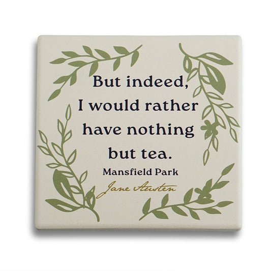Keramikuntersetzer Jane Austen - Mansfield Park