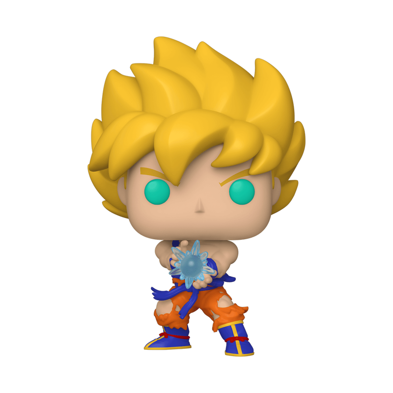 Super Saiyan Goku with Kamehameha