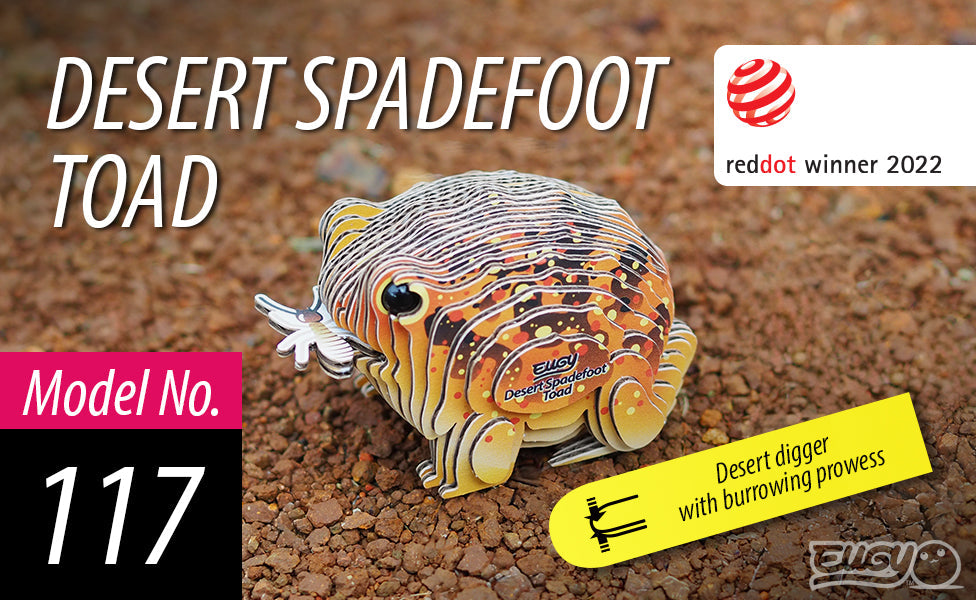 EUGY 3D - Crapaud Du Désert