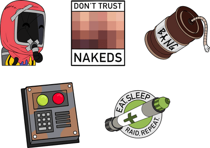 Rust Pin Set