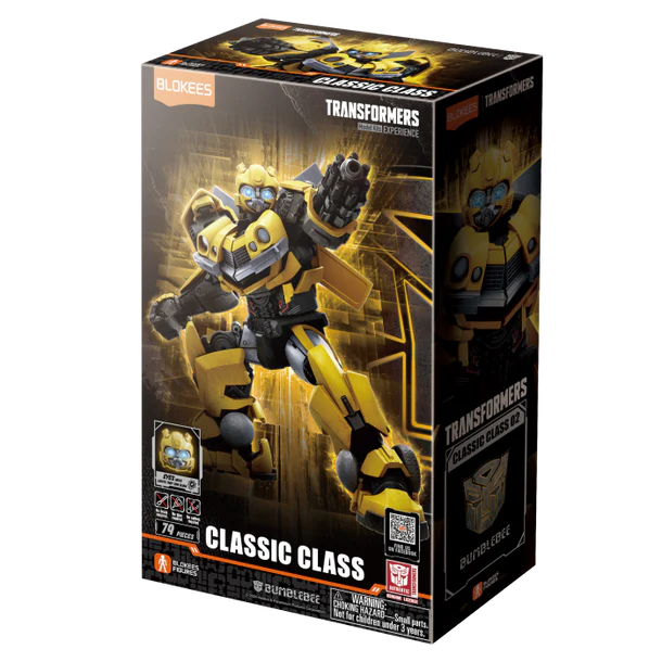 Transformers-Figur, Plastikmodellbausatz Blokees Classic Class 02 Bumblebee