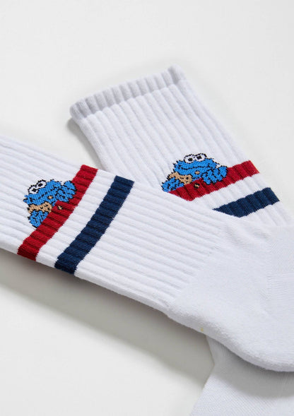 BeSesameStreet Cookie Monster Socks