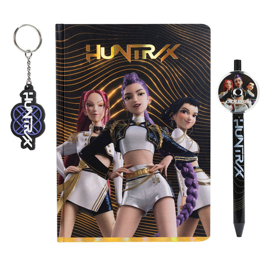 KPop Demon Hunters - Notizbuch-Set - Gold