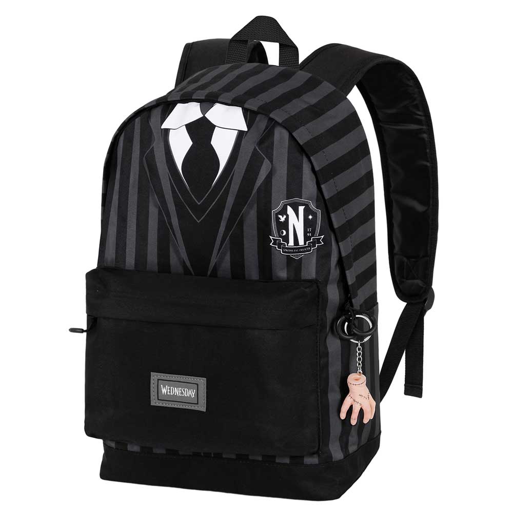 Mittwochsschulrucksack HS FAN 2.0, Schwarz