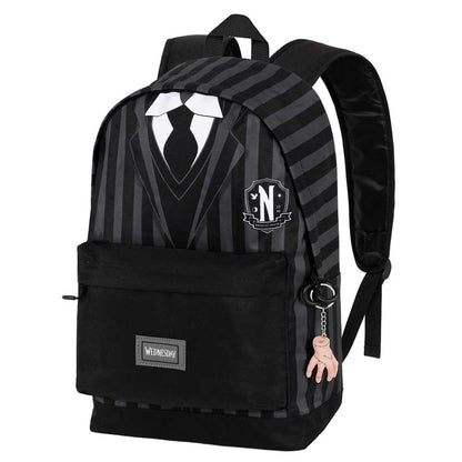 Mittwochsschulrucksack HS FAN 2.0, Schwarz