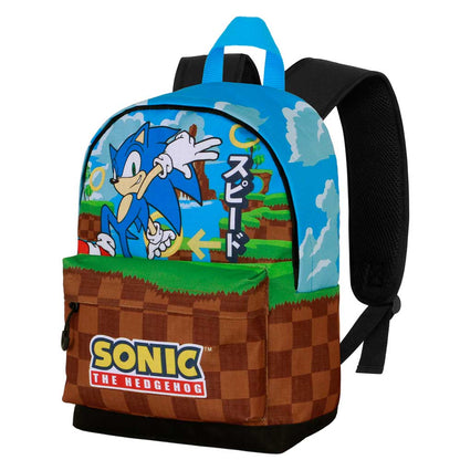 Kleiner HS FAN SEGA Sonic the Hedgehog Rucksack - Greenhill