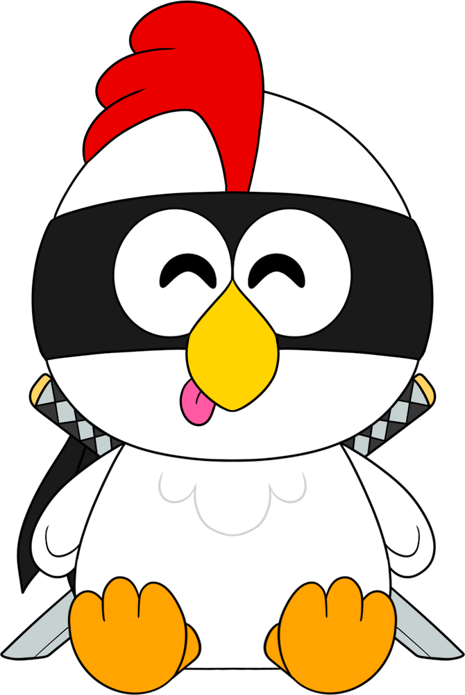 Chickeninja42 Plüschtier (23cm)