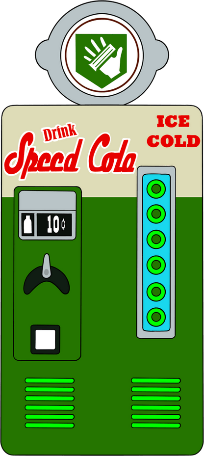 Speed Cola Plüsch (23 cm)