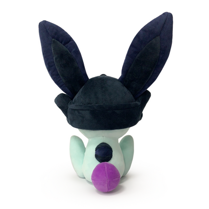 Schwarzes Kampfkaninchen-Plüschtier (23 cm)