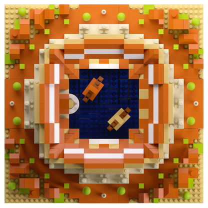 Das Amphitheater Brickset