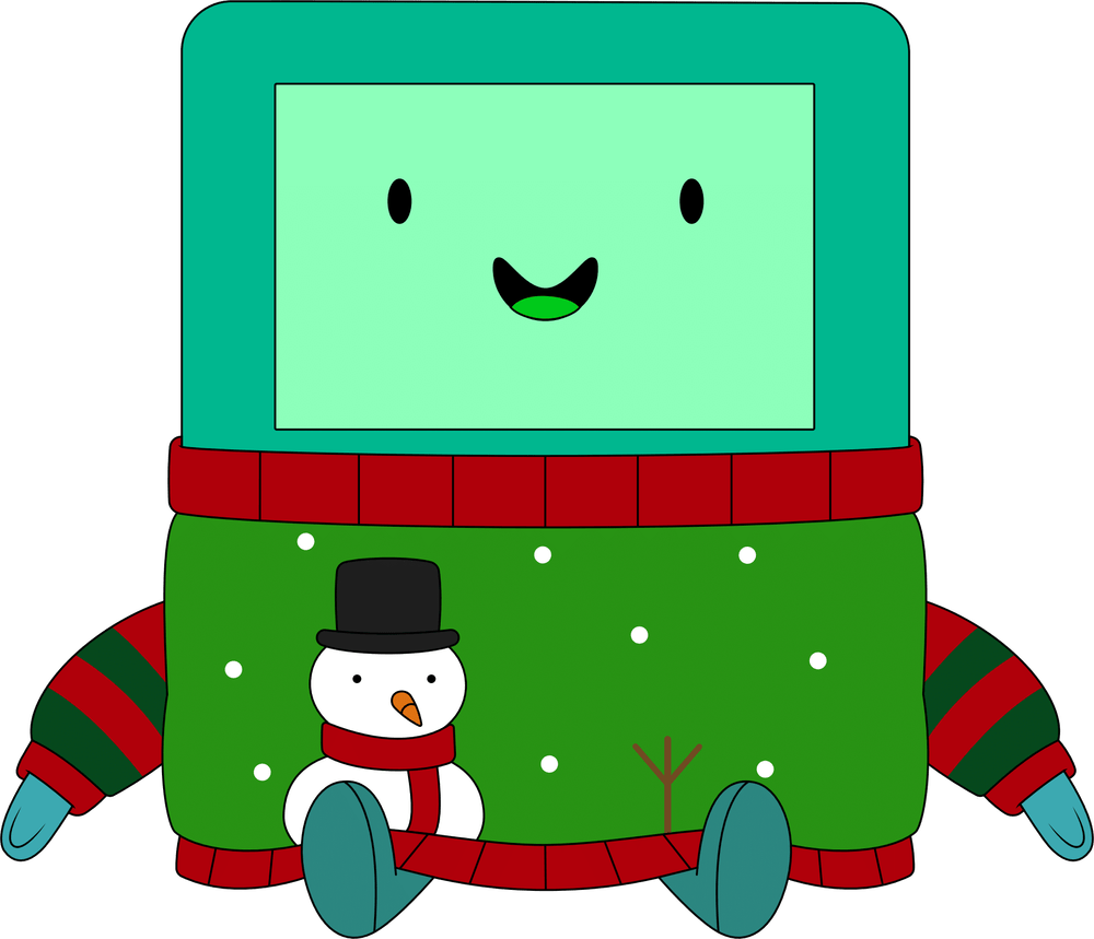 BMO Plüschtier Weihnachts-Edition (23 cm)