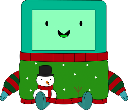 BMO Plüschtier Weihnachts-Edition (23 cm)