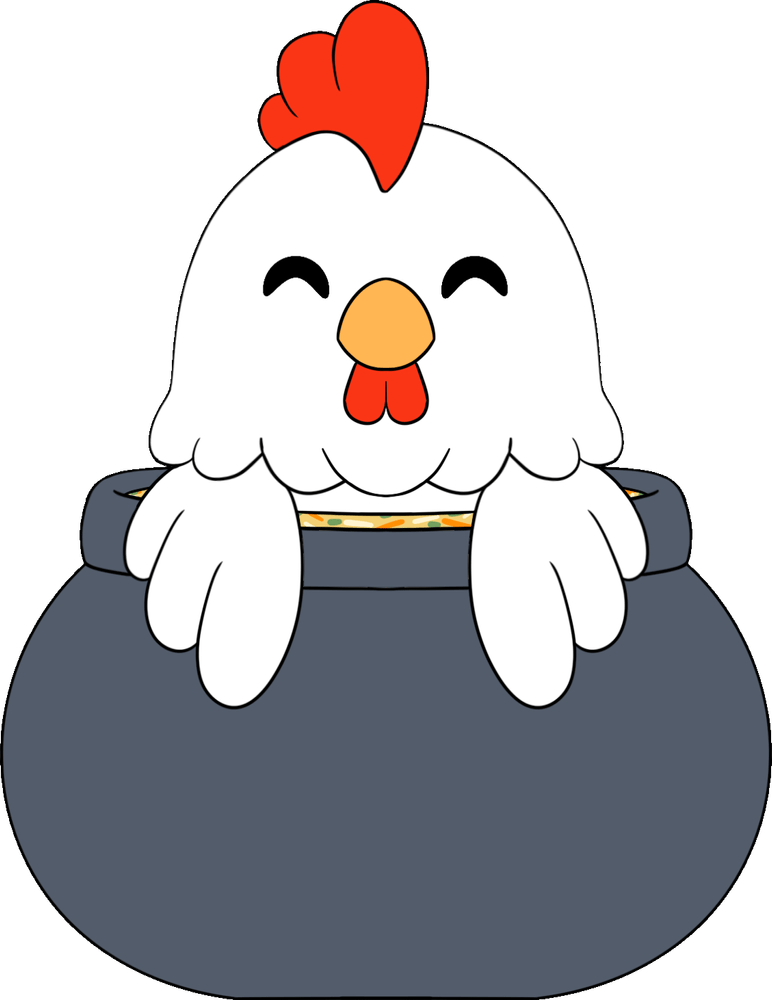 Bawkbasoup Plüsch (23 cm)