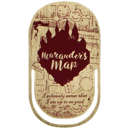 Harry Potter Metal Bookmark - Marauder's Map