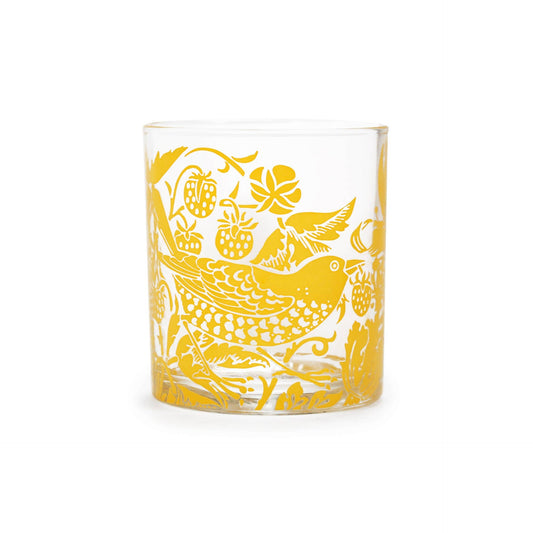 Gobelet en verre William Morris - Quince jaune