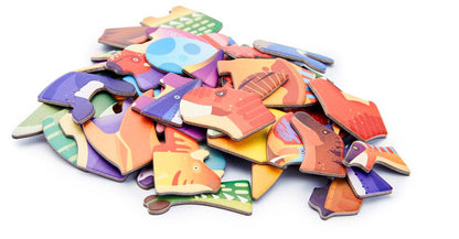 Magnetbuch - Die Welt der Dinosaurier