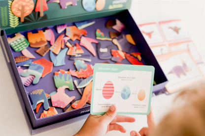 Magnetbuch - Die Welt der Dinosaurier