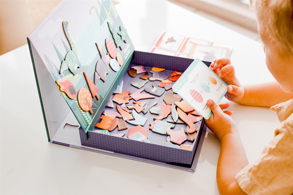 Magnetbuch - Die Welt der Dinosaurier