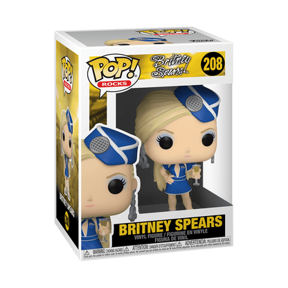 Pop! Britney Spears as a Flight Attendant