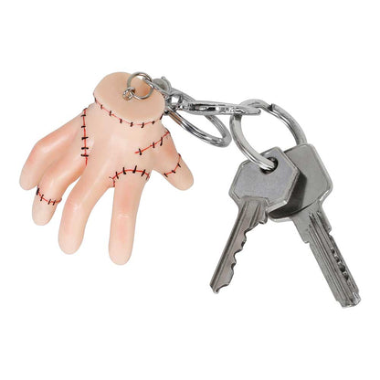 Mittwoch-Symbol 3D-Schlüsselanhänger, Ecru