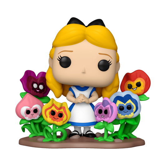 Alice mit Blumen 