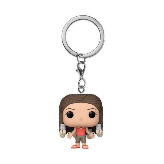 Monica Geller Pop! Keychain Friends porte-clés Pocket POP! Vinyl Monica w/ Braids 4 cm