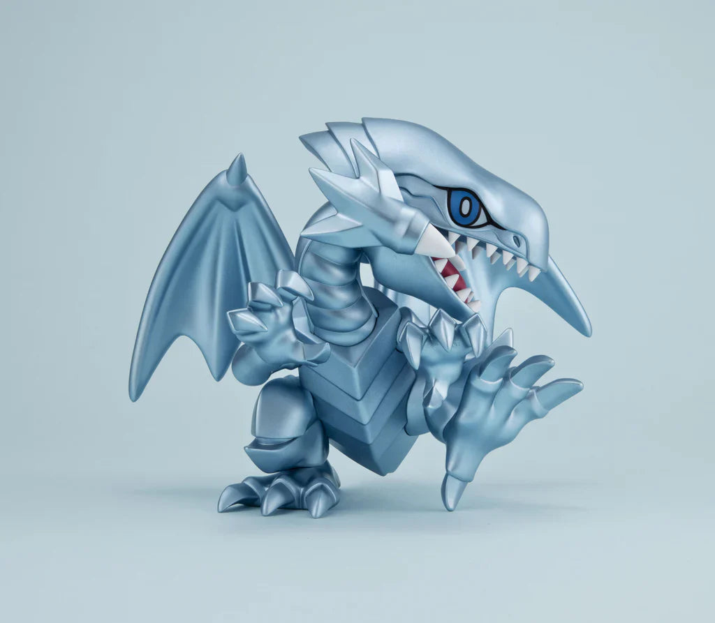 megatoon yu gi oh blue eyes white dragon megahouse