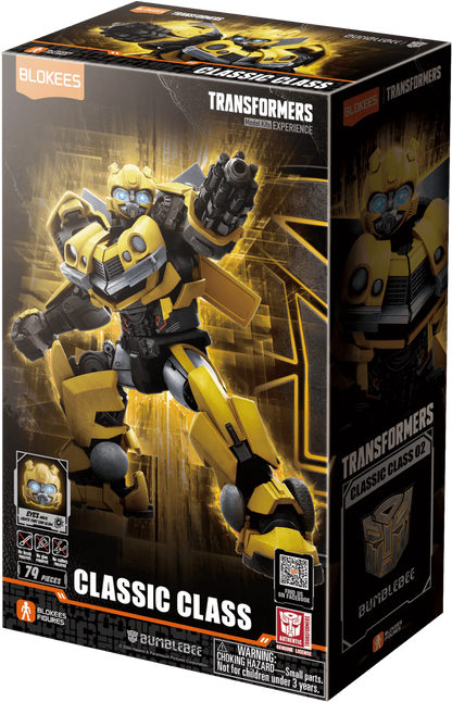 Transformers-Figur, Plastikmodellbausatz Blokees Classic Class 02 Bumblebee