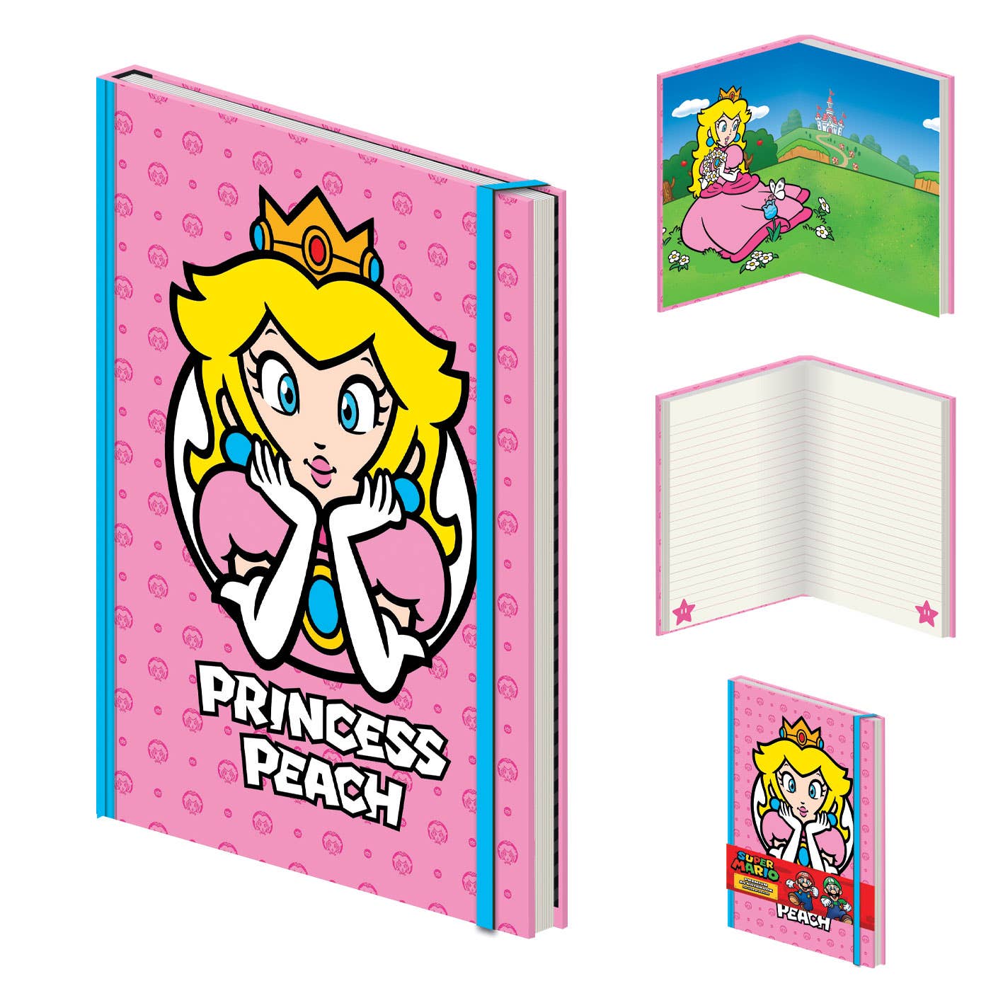 Super Mario Notebook – Prinzessin Peach