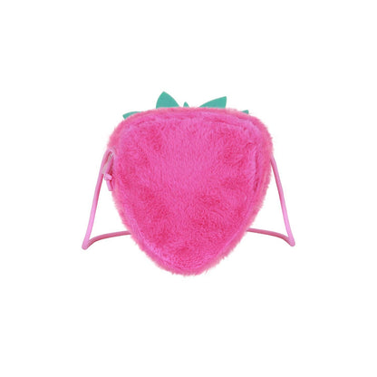 Hello Kitty Plush Shoulder Bag - Strawberry