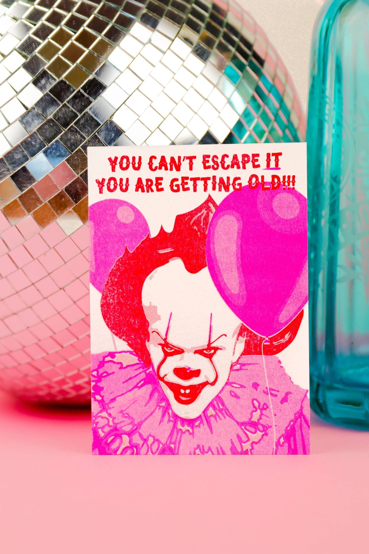 Pennywise Postcard: You Can't Escape IT (risoprint)