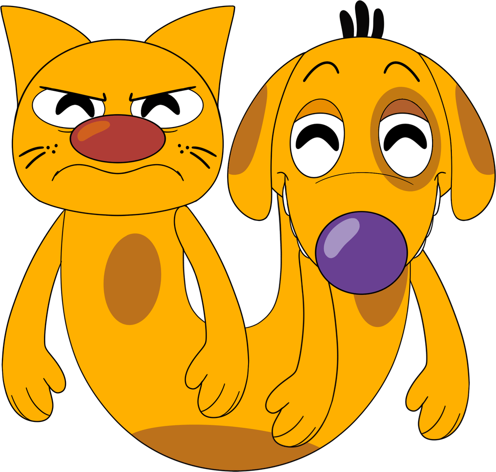 Catdog Plüsch (23 cm)