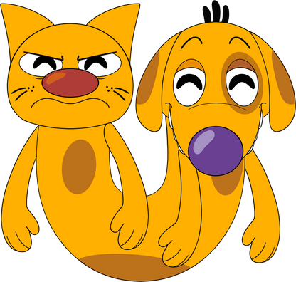 Catdog Plüsch (23 cm)