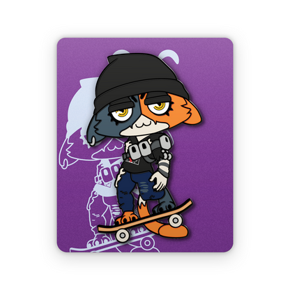 Meow Skulls Pin