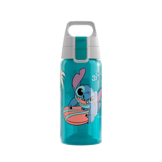 VIVA ONE Stitch Surfing 0,5L Kinder-Trinkflasche 