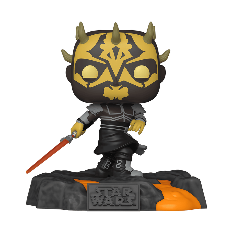 pop deluxe red saber series volume 1 savage opress 521