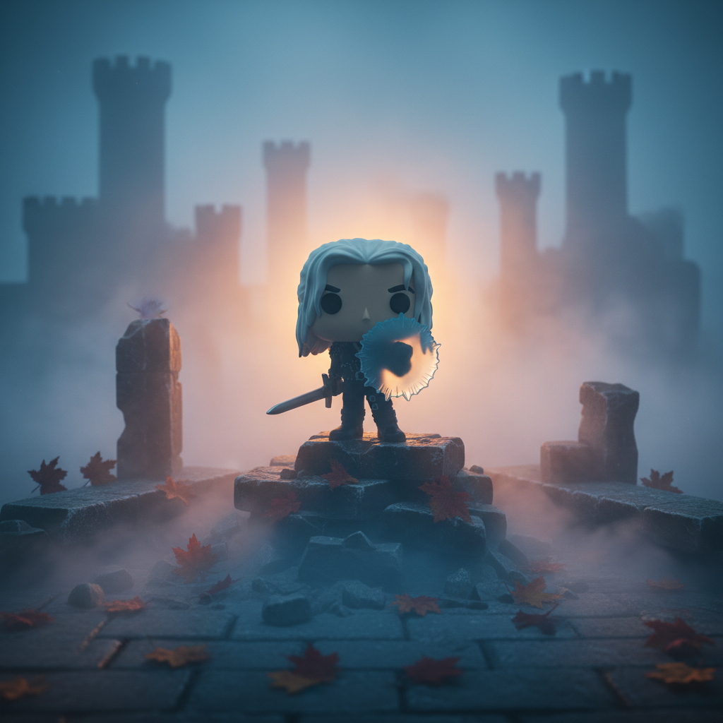 Pop! Geralt mit Schild