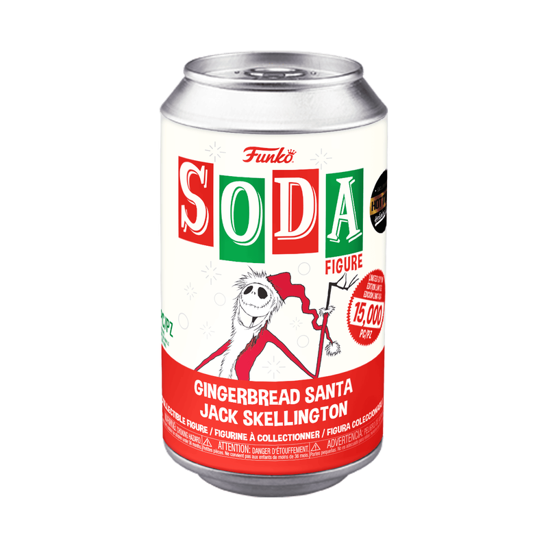 Lebkuchen Santa Jack Skellington - Vinyl Soda