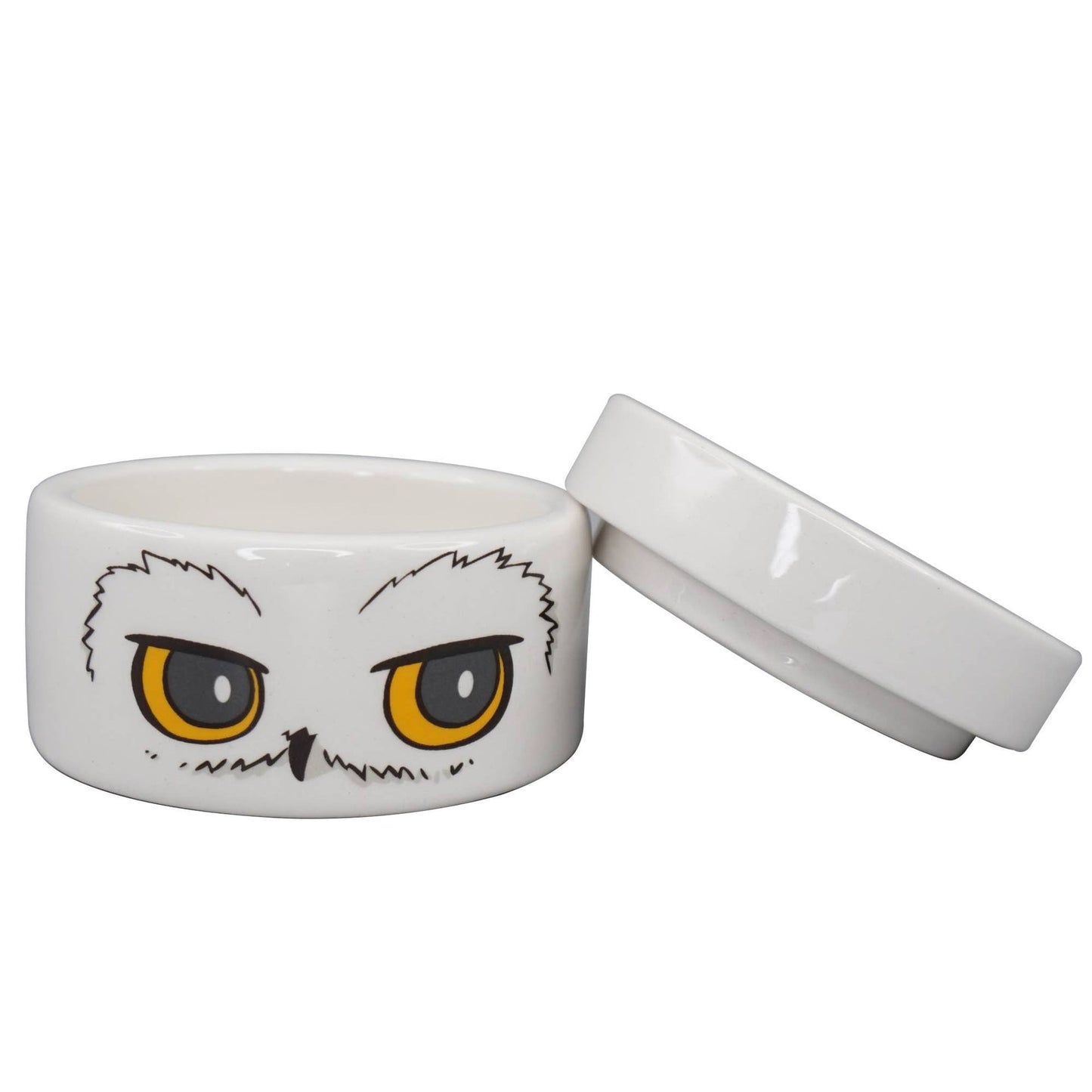 Harry Potter Keramikdose, rund - Hedwig