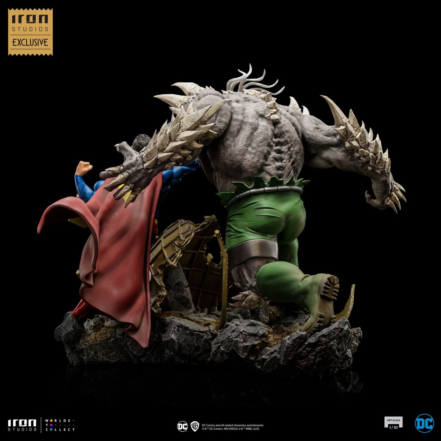 Superman vs Doomsday Statue - DC Comics - Art Scale 1/10 - Justice League